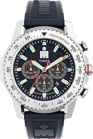 Ironman Adrenaline Pro C Wristwatch, Black Dial, Quartz, Water Resistant to 10 ATM, Mineral Glass, 1
