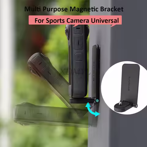 Magnetic Bracket Quick-reslease Adapter For Insta360 X5/X4/Gopro 13/Action 5 Pro/4/OSMO 360/OSMO Nan