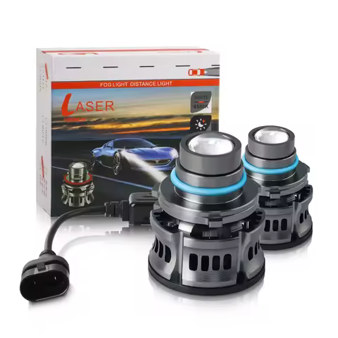 ASLENT H8 H7 H11 9005 HB3 9006 HB4 Car LED Canbus Lens Fog Light Bulbs 6000K 8000K 12V for Nissan/To