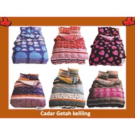 Bed Sheet Single/Cadar Single/Single Bed Sheet/Cadar Murah/床单/2 IN 1 Bedsheet/Cadar Getah keliling/G