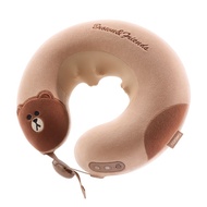 Ogawa Cervical Spine Massager Neck Support Nap Pillow Charging Portable Heating U-Shaped Pillow OG26