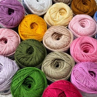 [5ply] Monaco Mercerized Crochet Cotton 5ply 40g Size 1 Yarn 100% Cotton Crochet Yarn