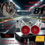 【24-Hour Shipping】Brake Caliper 8.1 Radial Mount with Bracket Wave 125 ( 20a Copy ) Made in Thailand