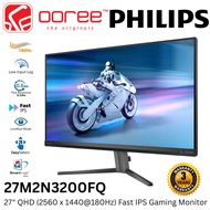 PHILIPS 27" 27M2N5500L QUAD HD (2560x1440 @180HZ) EVNIA FAST IPS LCD GAMING MONITOR (1MS, INPUT: HDM