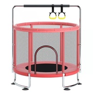 Trampoline Children's Indoor with Safety Net Trampoline Children's Fitness Rub Bed Mute Bungee Bed Bounce Bed