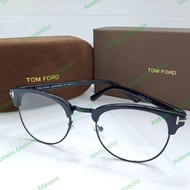frame kacamata pria wanita bulat tomford 813  premium free lensa
