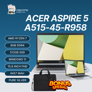 ACER A515-R958 AMD RYZEN 7-5700U RAM 16GB 512GB SSD HDD 1TB FHD IPS WINDOWS 11 7 JUTA-AN BONUS TAS LAPTOP