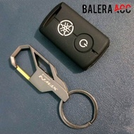 Paket gantungan kunci Nmax + Cover remote silikon Nmax