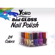 Nail polish24pcs 8ml YOKO Nail Polish Set