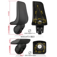 Soft suitcase wheels BW006 W001 8066 luggage wheels for fabric trolley bag