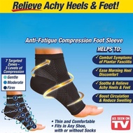 Malaysia Ready Stock Foot Angel Anti Fatigue Foot Unisex Compression Ankle Socks