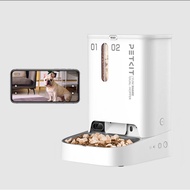 navipet เครื่องให้อาหารสัตว์เลี้ยงมีกล้อง Petkit yumshare dual-hopper with camera smart pet feeder