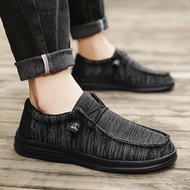 Plus Big Size 50 Dude Canvas Shoes Men Casual Slip on Shoes Alpargatas Hombre Moccasins Mocassin Hom