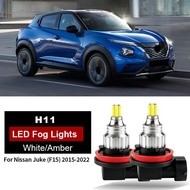 2PCS H8 Led H11 Car CSP LED Fog Headlight Bulbs Auto Fog Lamp For Nissan Juke Qashqai X-TRAIL NV200 