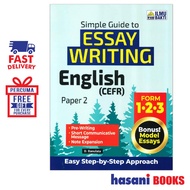Hasani PIB Simple Guide To Essay Writing English (CEFR) Paper 2 Form 1.2.3 9786294680654