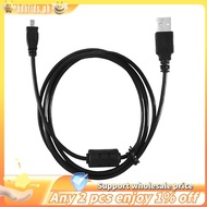 In stock-Black USB 2.0 A to 8-Pin Mini B Cable w/ Ferrite - 1.5M / 59 Inches for  CoolPix P90
