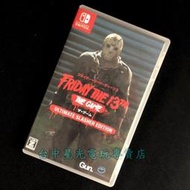 缺貨【NS原版片】☆ Switch 十三號星期五 Friday the 13th☆【純日版 中古二手商品】台中星光電玩