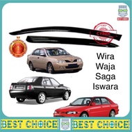 Visor pintu kereta Proton Waja / Wira / Saga / Iswara Air Press/Door Visor #Sun Visor #Sun Protectio