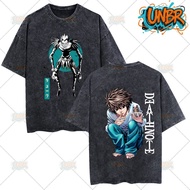 UNBR Washed T-shirt anime two-dimensional Death Note death note