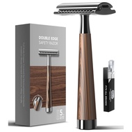 Double-Blade Safety Razor Manual Razor Set Blade Old-fashioned Seiko T-Shaped Razor Safety Razor