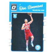 ((RC) Siemens Ben Simmons First Year Donruss Optic Base Rookie Version Newcomer RC Metal Card