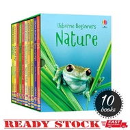 ชุดกล่องของขวัญหนังสือ 10 เล่มภาษาอังกฤษ Usborne Beginners Nature ประถมศึกษาปีที่ 6-12 Early Educati