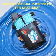 Dinamo Sprayer Dual Pump Double Pump 138psi Hiu Alat Cuci Mobil Motor