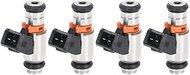 Fuel injector for Ford KA strada Hatchback Cabriolet 1.6L 2003-2008, 4Pcs IWP127 Fuel Injectors 2N1U