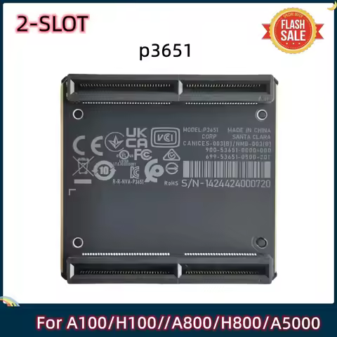 2-SLOT NVLink Bridge P3651 900-53651-0000-000 For NVIDIA Graphics Card GPU A100/H100/A6000/A800/H800