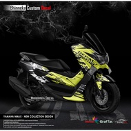Decal REGULAR CLASS NMAX ABSURD YELLOW