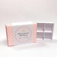 蛋黃酥 六入裝手工製月餅禮盒 僅空盒不含月餅 接單製作