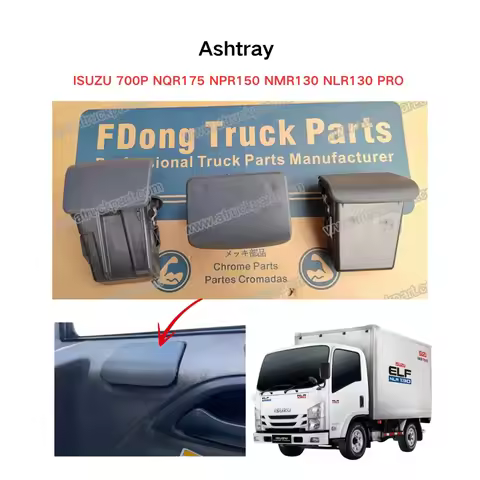 FDONG 1 Pcs Ashtray for ISUZU 700P NQR175 NPR150 NMR130 NLR130 PRO