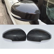 3/FOR HONDA CITY 2015-2023 carbon fiber pattern car side mirror cover,CITY GM5 GM6 exterior car acce