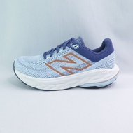 NB W8601 Women's Jogging Shoes Fresh Foam X 860v14 D Wide Last Digital Trendy Popular Wear Gray Blue