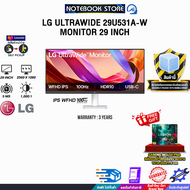 [ผ่อน 0% 6 ด.]LG ULTRAWIDE 29U531A-W MONITOR 29 INCH (IPS WFHD 100Hz)/ประกัน 3 Years