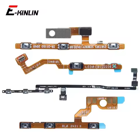 Power Key Ribbon For Asus ROG Phone 1 2 II 3 Strix 5 5s 6 8 9 FE Pro 6D Ultimate ON OFF Volume Butto