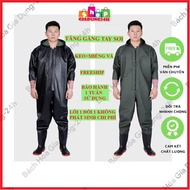 Waterproof wading clothes with boots (FULL BODY) size 38-43, specialized in supporting fishing, fish