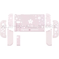 Nintend Switch Cherry Blossoms DIY Replacement Shell Back Plate Joycon Case for Nintendo Switch Console Controller Accessories
