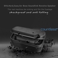 EVA PU Hard Waterproof Protective Cover Case Pouch for Bose Soundlink Revolve Speaker Wear resistance and dirt resistance [countless.sg]