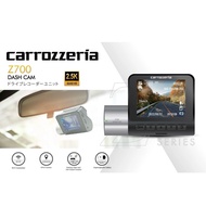 CARROZZERIA Dash Cam Z Series Z700 24H+Wifi+GPS 2.5K Quad HD