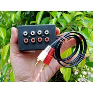 RCA INPUT OUTPUT SPLITTER