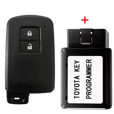 CN007158 KD MATE OBD + BA7EQ 2 Button Toyota Yaris Auris Smart Key P1 88 0020 8A Chip 433MHz Part Nu