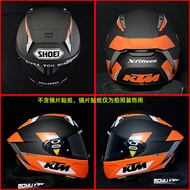 สติ๊กเกอร์เหรียญทอง Red Bull Champion สำหรับ SHOEI X14 X15 Z8 รุ่นเงาดำ ลายเสือผู้ชิงชัย ป้องกันกระแ