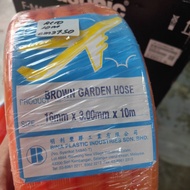LS GEMILANG original aeroplane BINA PLASTIC 3mm ORANGE GARDEN HOSE brown garden hose garden hose pip