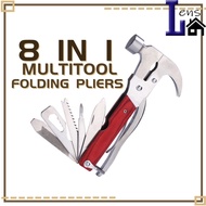 Multitool Folding Pliers Handtool Hammer Outdoor Camping Hatchet Multi-Functional Stainless Steel Su