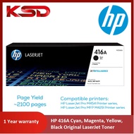 HP 416A Magenta / Cyan / Yellow Original LaserJet Toner Cartridge