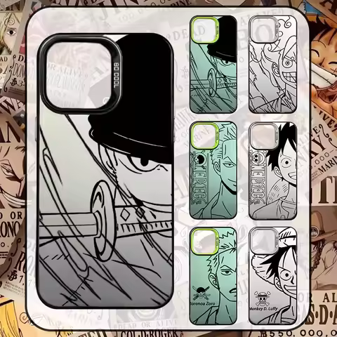 Anime O-One Piece Zoro Phone Case for Samsung Galaxy S23 S24 S25 S22 Ultra S21 Plus FE A56 A36 A26 5