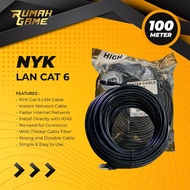 Cable Lan Internet/ Ethernet CAT 6A FTP NYK 100 METER Cat6 100M Outdoor