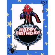 Marvel Superhero Avengers 35 inch Spider Web Happy Birthday party decoration aluminum foil balloon