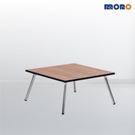 โต๊ะญี่ปุ่น โต๊ะพับ ขาเหล็ก รุ่น Capu สี คาปูชิโน่
